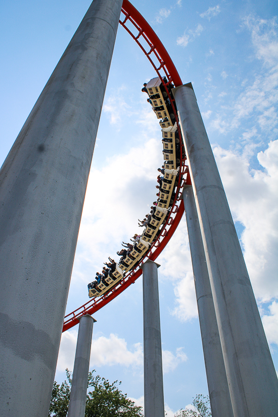 The Magnum XL-200 Rollercoaster at Cedar Point, Sandusky, Ohio