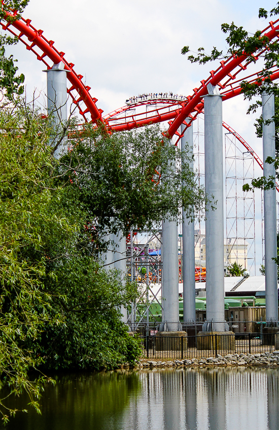 The Magnum XL-200 Rollercoaster at   Cedar Point, Sandusky, Ohio