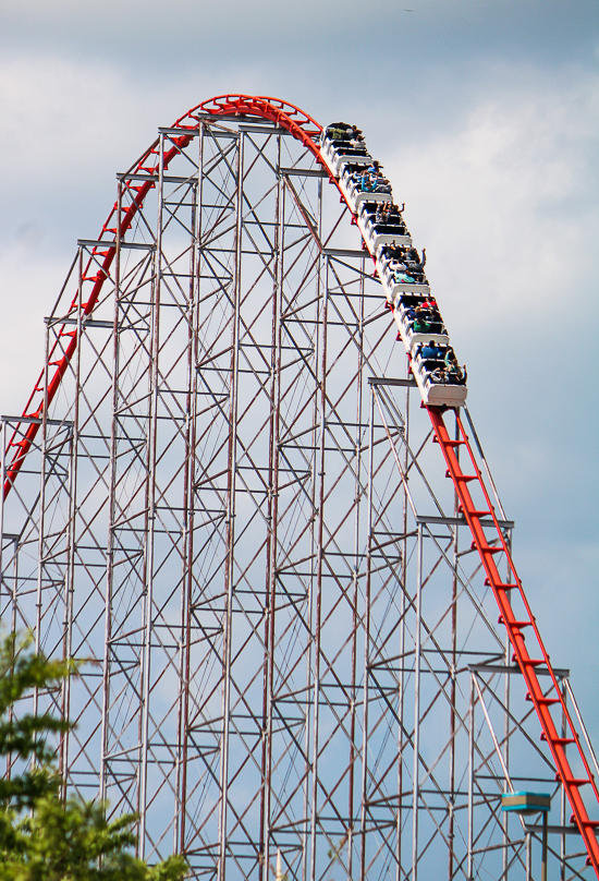 The Magnum XL-200 Roller Coaster at Cedar Point, Sandusky, Ohio