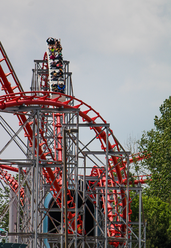 The Magnum XL-200 Rollercoaster at Cedar Point, Sandusky, Ohio