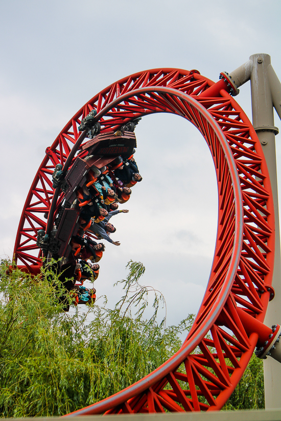 The Maverick Rollercoaster at Cedar Point, Sandusky, Ohio