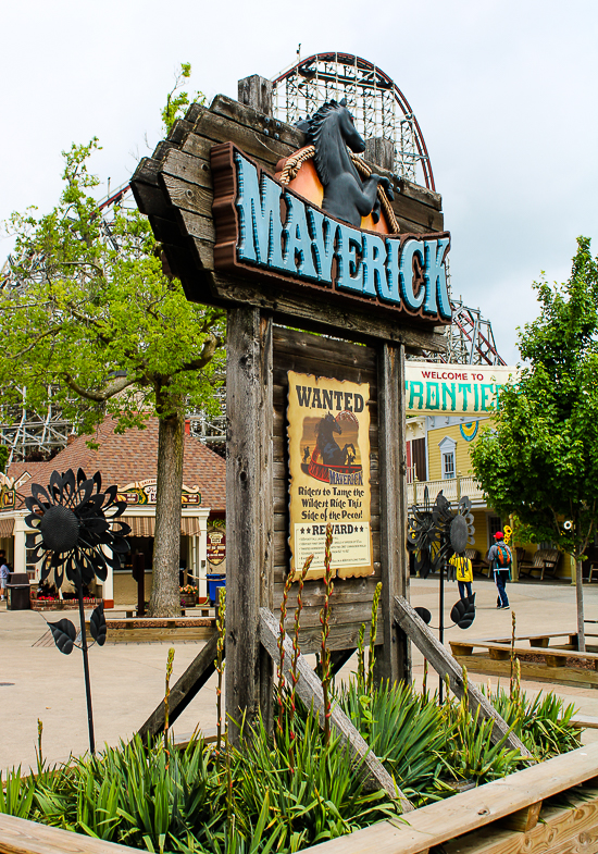 The Maverick Rollercoaster at Cedar Point, Sandusky, Ohio