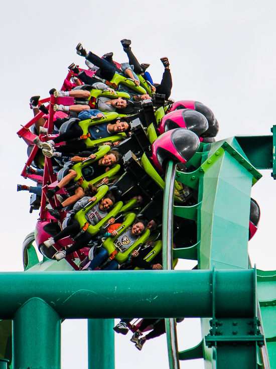 The Raptor Roller Coaster at Cedar Point, Sandusky, Ohio