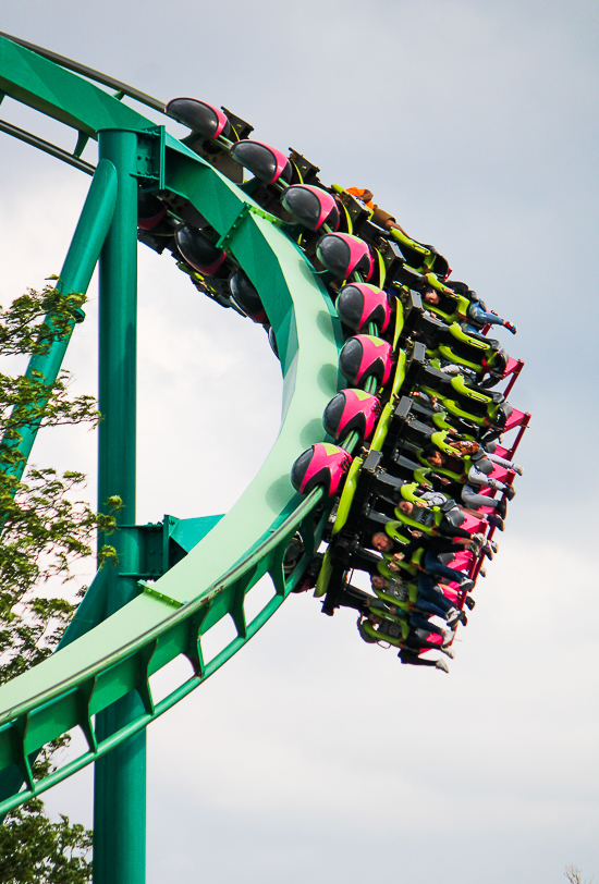 The Raptor Roller Coaster at Cedar Point, Sandusky, Ohio