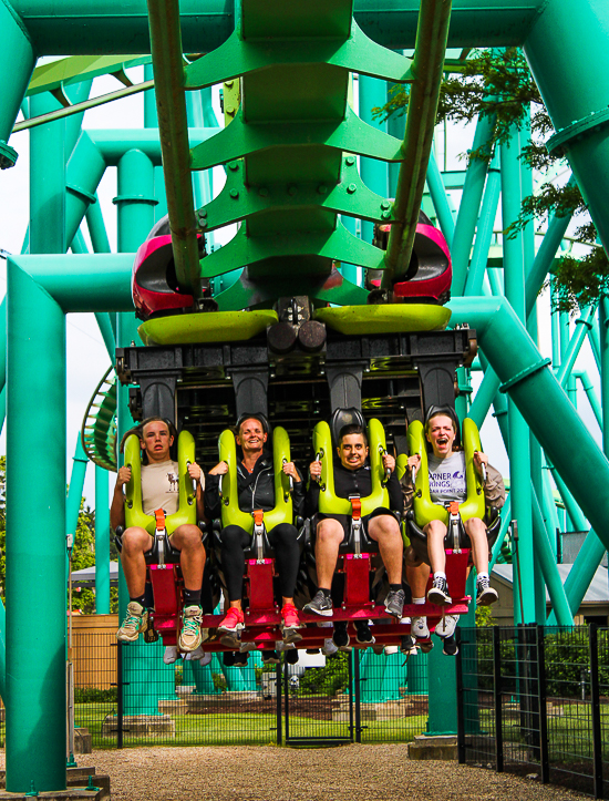 The Raptor Roller Coaster at Cedar Point, Sandusky, Ohio