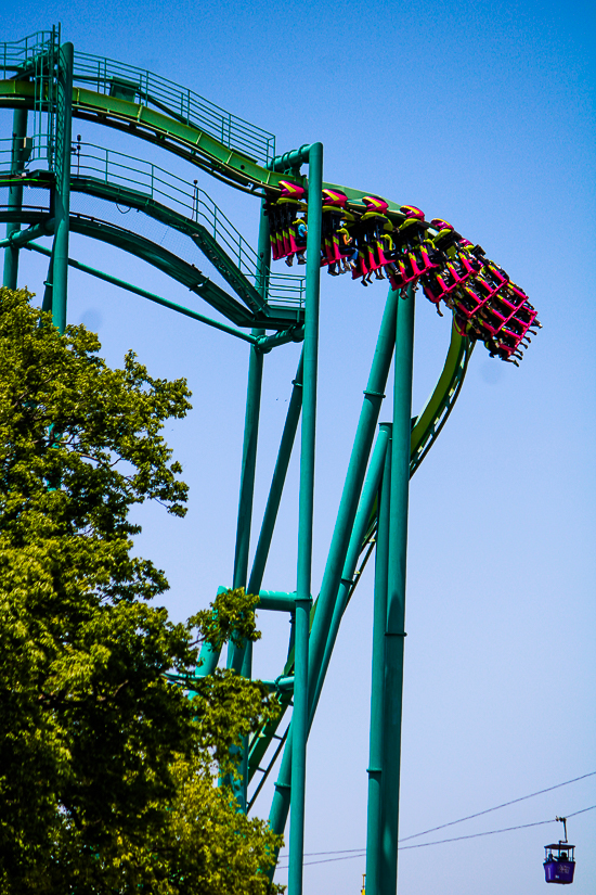 The Raptor Roller Coaster at Cedar Point, Sandusky, Ohio