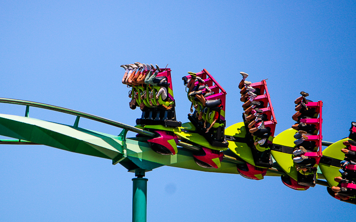 The Raptor Roller Coaster at Cedar Point, Sandusky, Ohio