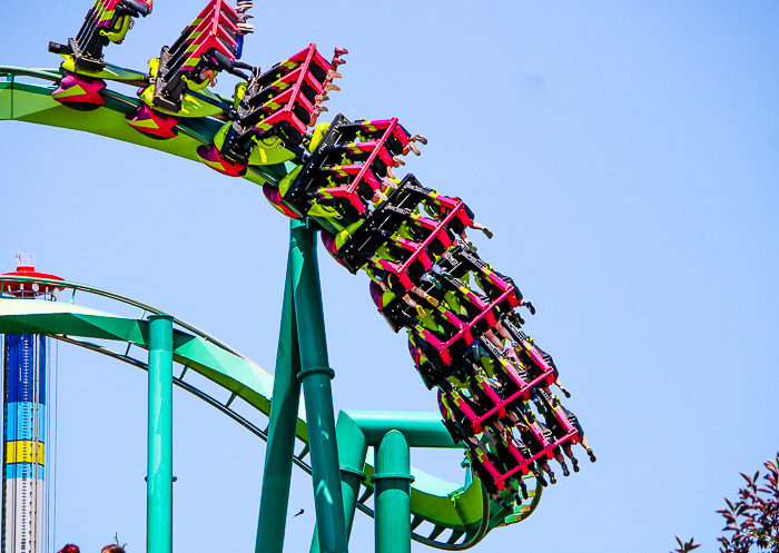 The Raptor Roller Coaster at Cedar Point, Sandusky, Ohio