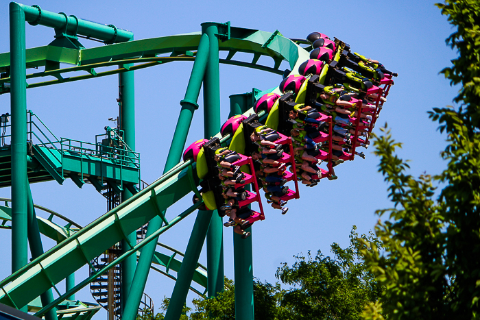 The Raptor Roller Coaster at Cedar Point, Sandusky, Ohio