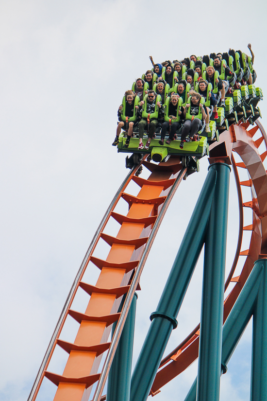 The Rougarou Roller Coaster at Cedar Point, Sandusky, Ohio