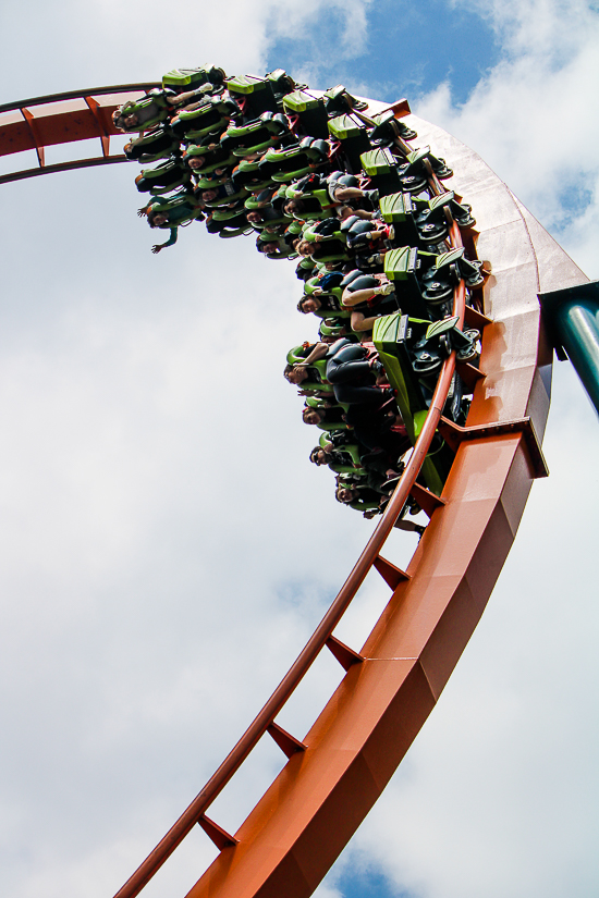 The Rougarou Roller Coaster at Cedar Point, Sandusky, Ohio