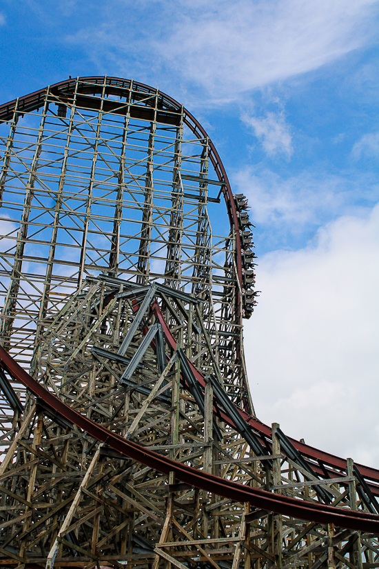 The Steel Vengance Rollercoaster at Cedar Point, Sandusky, Ohio