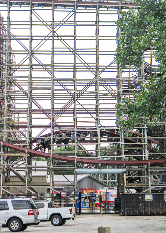 The Steel Vengance Rollercoaster at Cedar Point, Sandusky, Ohio