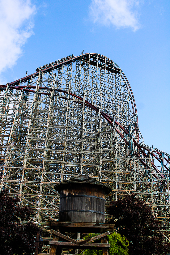 The Steel Vengance Rollercoaster at Cedar Point, Sandusky, Ohio