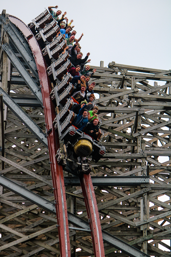 The Steel Vengance Rollercoaster at Cedar Point, Sandusky, Ohio