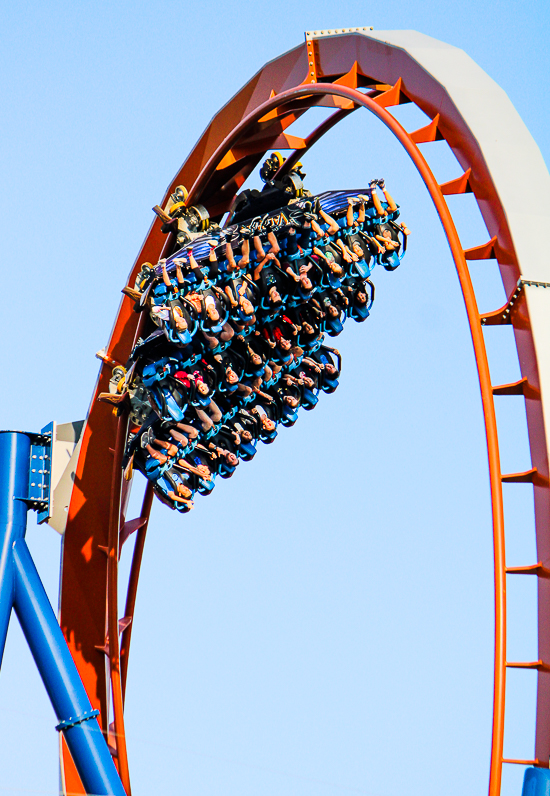 The Valravn roller coaster at Cedar Point, Sandusky, Ohio