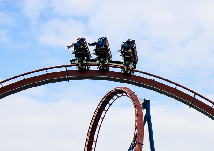 The Valravn roller coaster at Cedar Point, Sandusky, Ohio