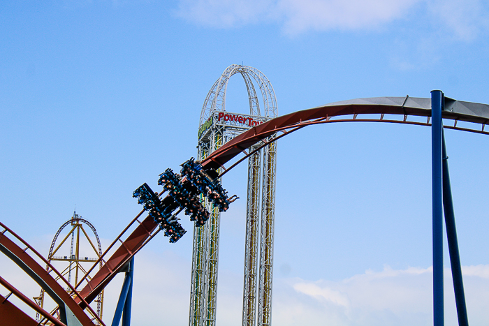 The Valravn roller coaster at Cedar Point, Sandusky, Ohio