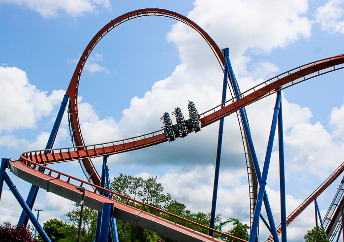 The Valravn Roller Coaster at Cedar Point, Sandusky, Ohio