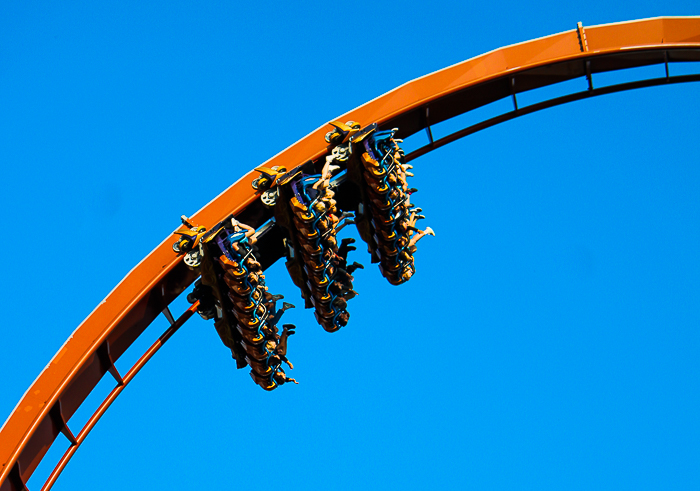 The Valravn Roller Coaster at Cedar Point, Sandusky, Ohio