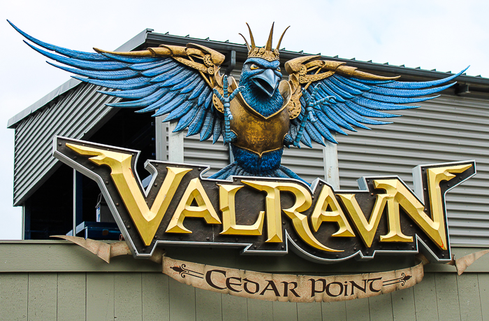 The Valravn roller coaster at Cedar Point, Sandusky, Ohio