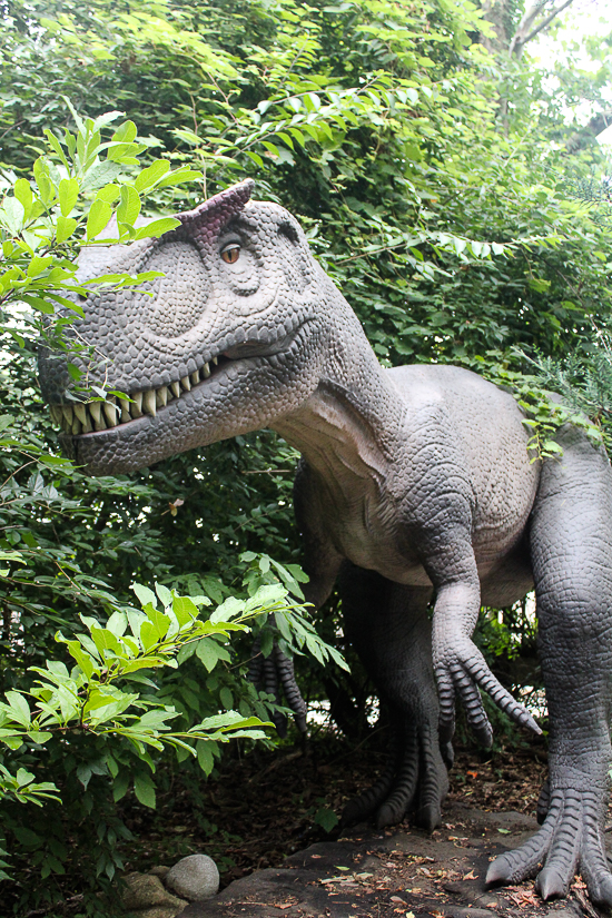 The Dinosaur Island Boat Ridel at the Columbus Zoo & Aquarium, Powell, Ohio