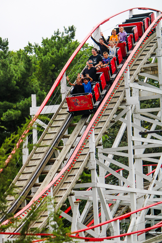 The Sea Dragon Rollercoaster at the Columbus Zoo & Aquarium, Powell, Ohio