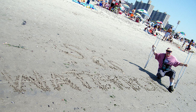 The Beach at Coney Island, Brooklyn, New York