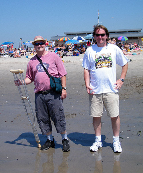 The Beach at Coney Island, Brooklyn, New York