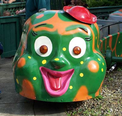 The Crazy Catepillar At Kiddieland In Conneaut Lake Park, Conneaut Lake Pennsylvania