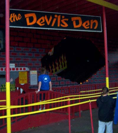 The Devil's Den Dark Ride At Conneaut Lake Park, Conneaut Lake Pennsylvania