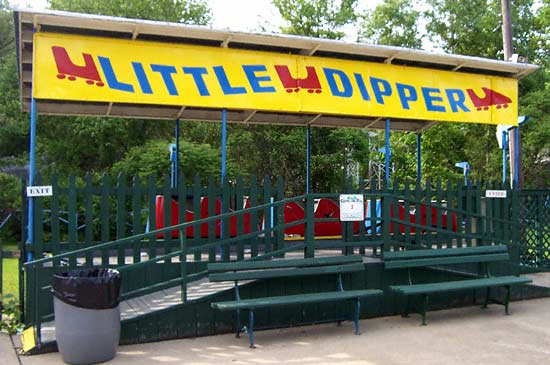 The Little Dipper Rollercoaster At Conneaut Lake Park, Conneaut Lake Pennsylvania