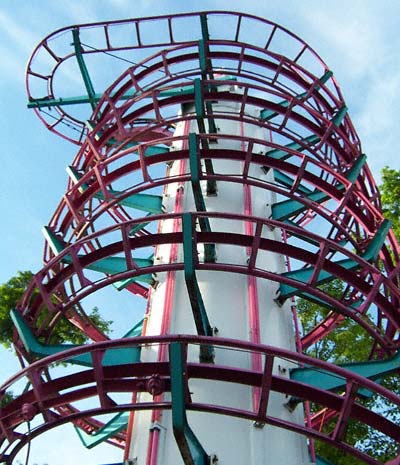 The Toboggan Rollercoaster At Conneaut Lake Park, Conneaut Lake Pennsylvania