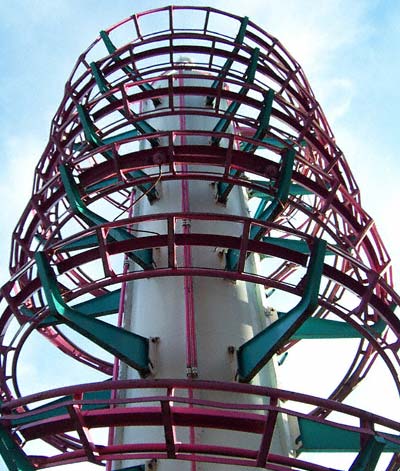 The Toboggan Rollercoaster At Conneaut Lake Park, Conneaut Lake Pennsylvania