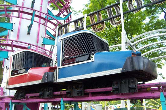 The Toboggan Rollercoaster At Conneaut Lake Park, Conneaut Lake Pennsylvania