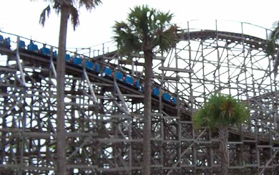 The Dania Beach Hurricane Roller Coaster @ Boomers Dania Beach, Florida