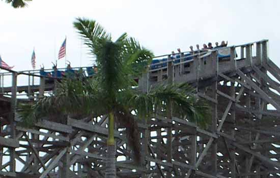 The Dania Beach Hurricane Roller Coaster @ Boomers Dania Beach, Florida