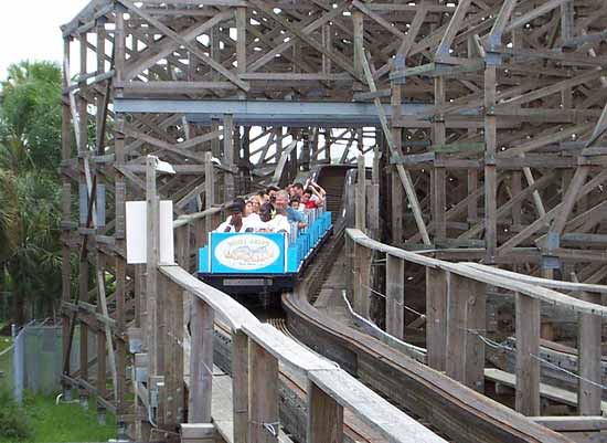 The Dania Beach Hurricane Roller Coaster @ Boomers Dania Beach, Florida