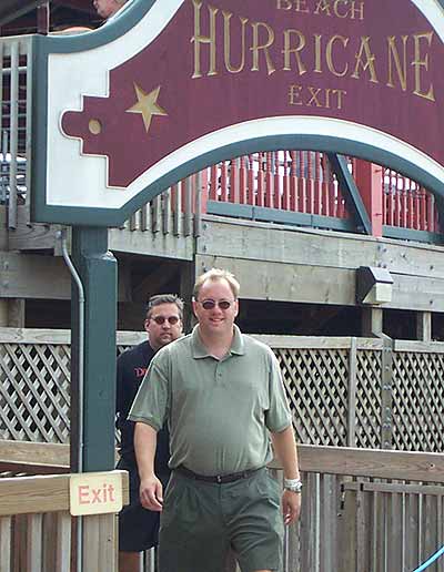 The Dania Beach Hurricane Roller Coaster @ Boomers Dania Beach, Florida