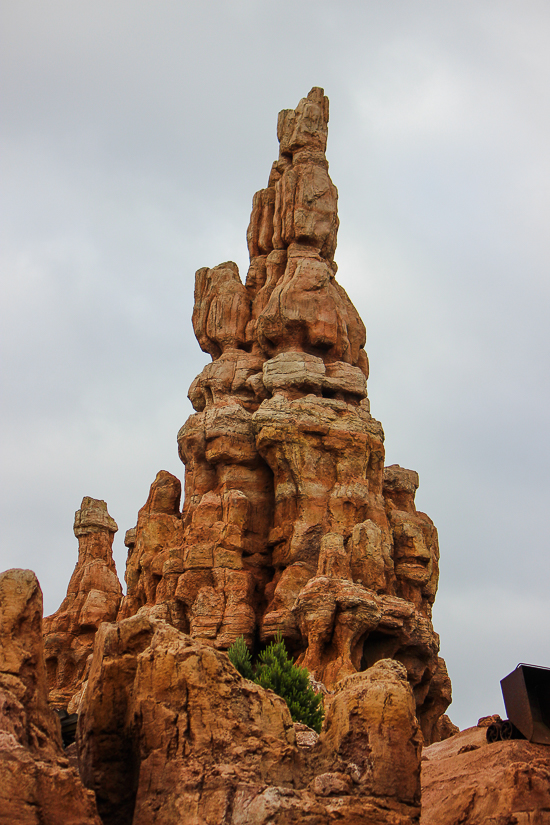 The Big Thunder Mountain Railroad at Disneyland, Anaheim, California