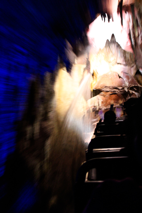 The Big Thunder Mountain Railroad at Disneyland, Anaheim, California