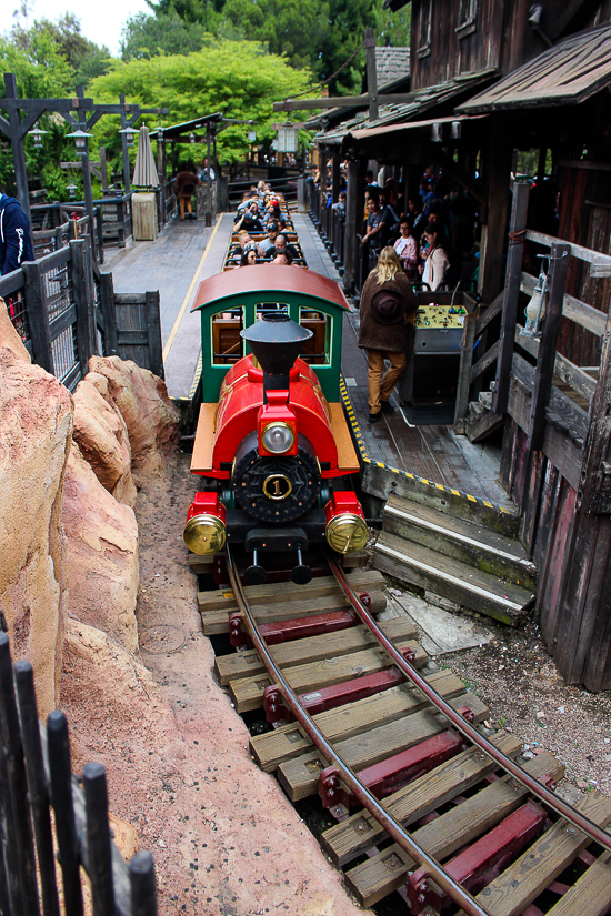 The Big Thunder Mountain Railroad at Disneyland, Anaheim, California