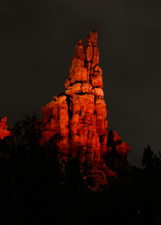 Big Thunder Mountain Railroad at Disneyland, Anaheim, California