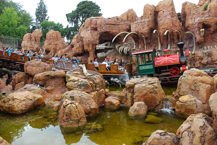 The Big Thunder Mountain Railroad at Disneyland, Anaheim, California