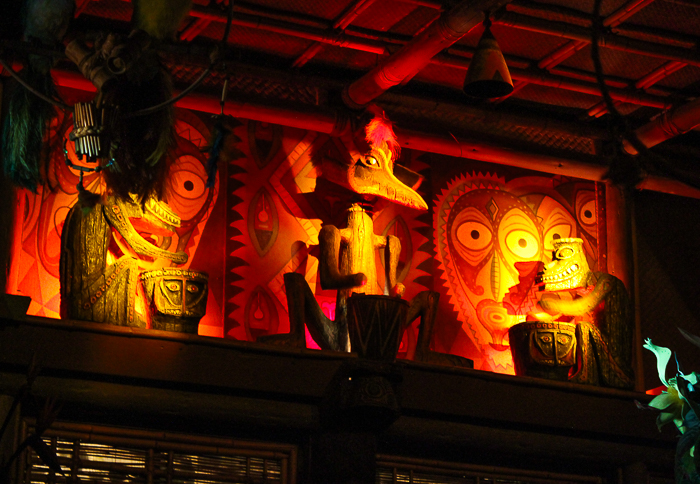 The Enchanted Tiki Roolm at Disneyland, Anaheim, California