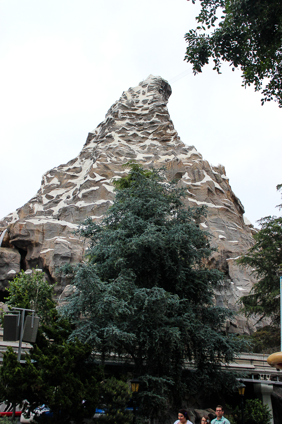 The Matterhorn Rollercoaster at Disneyland, Anaheim, California