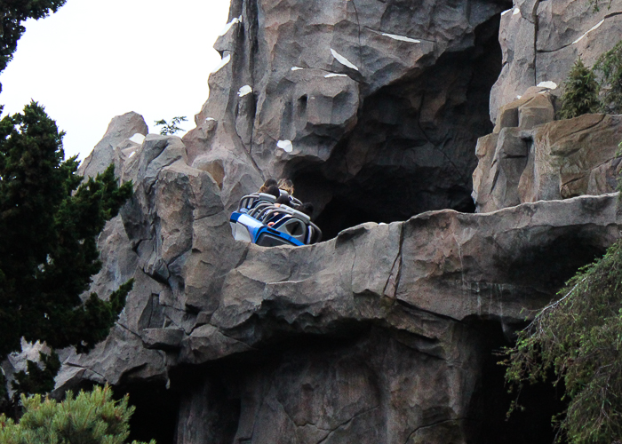 The Matterhorn Rollercoaster at Disneyland, Anaheim, California