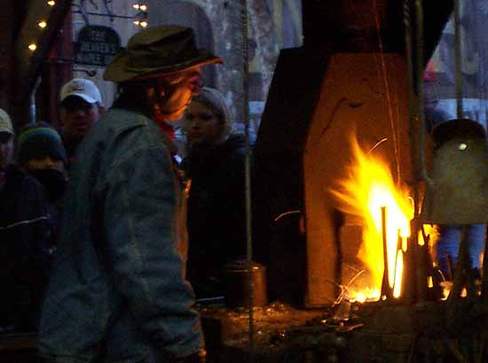 A Blacksmith At Dollywood, Pigeon Forge, Tennenssee