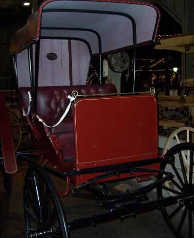 A Carriage At Dollywood's Valley Carriage Works