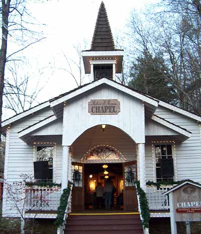 The Robert F. Thomas Chappel In Craftsman's Valley at Dollywood, Pigeon Forge, Tennessee